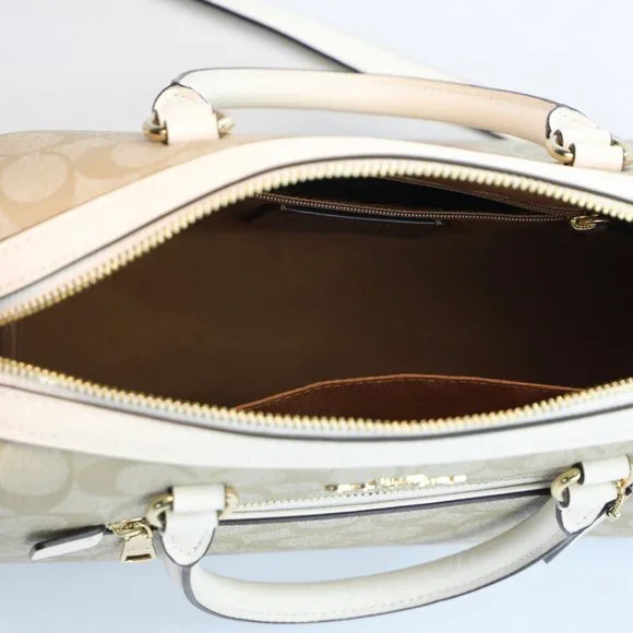 Coach Signature Rowan Satchel Crossbody - Picture 3 of 4